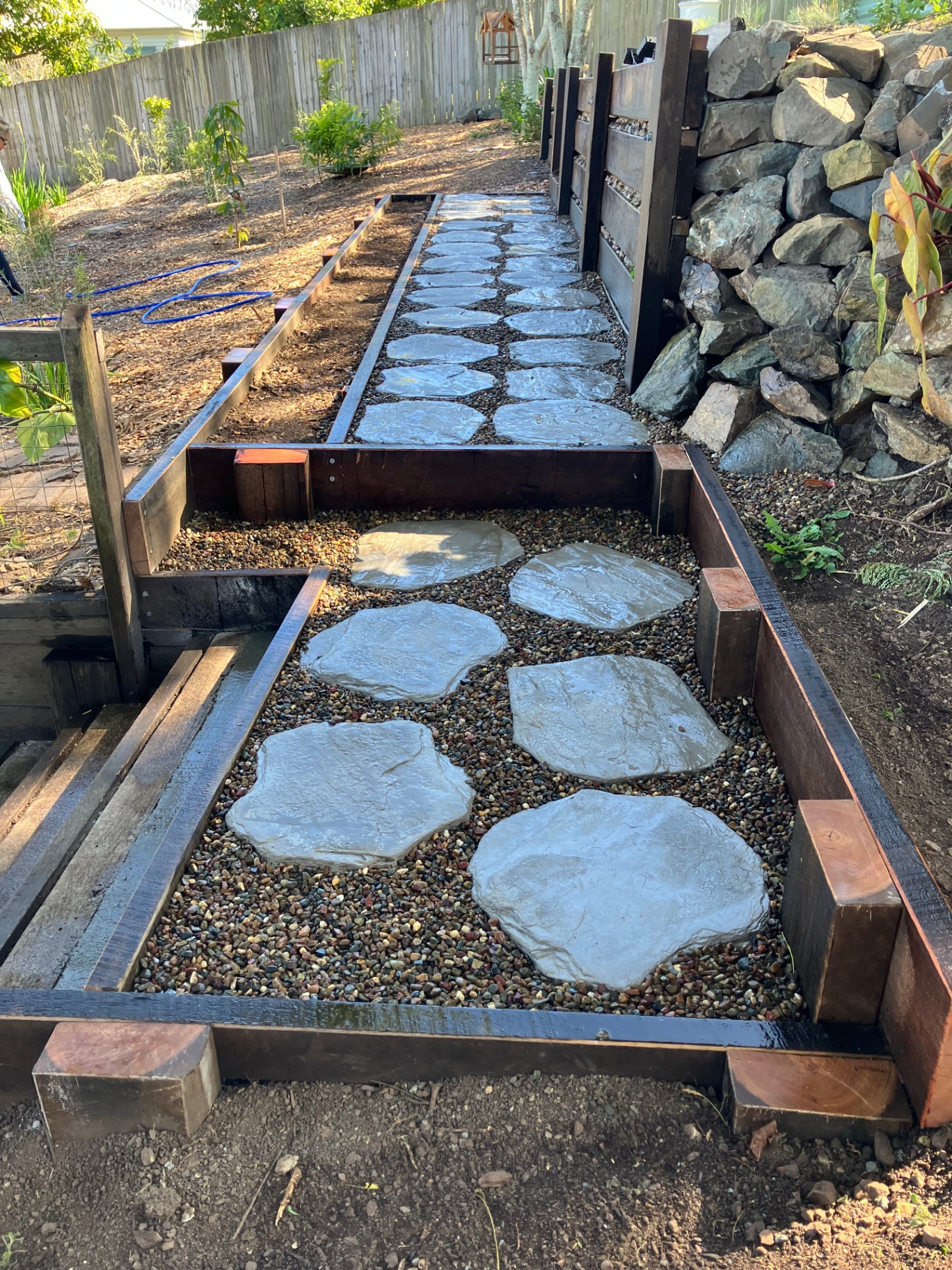 Stepping Stone Entry