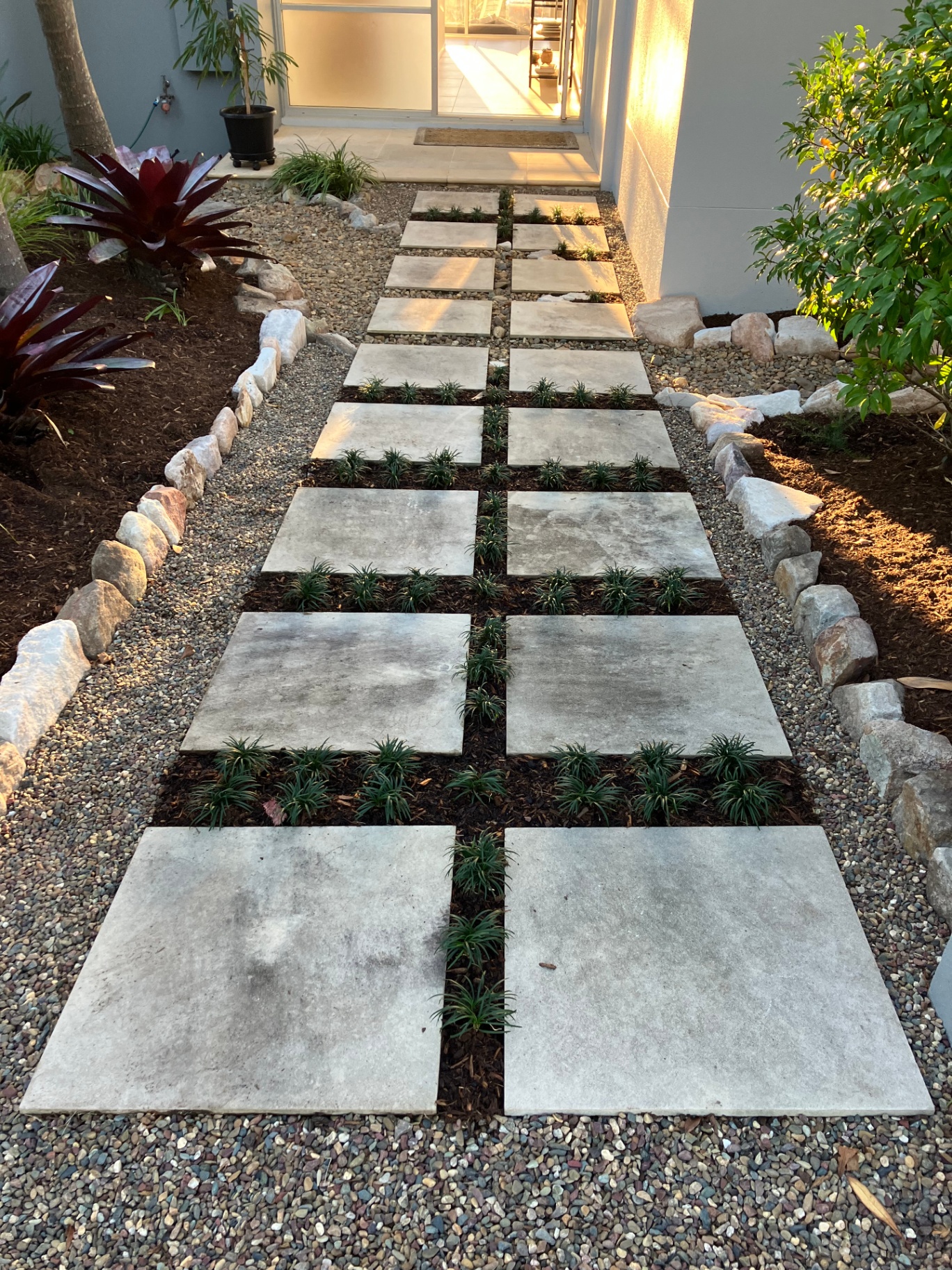 Stepping Stone Entry