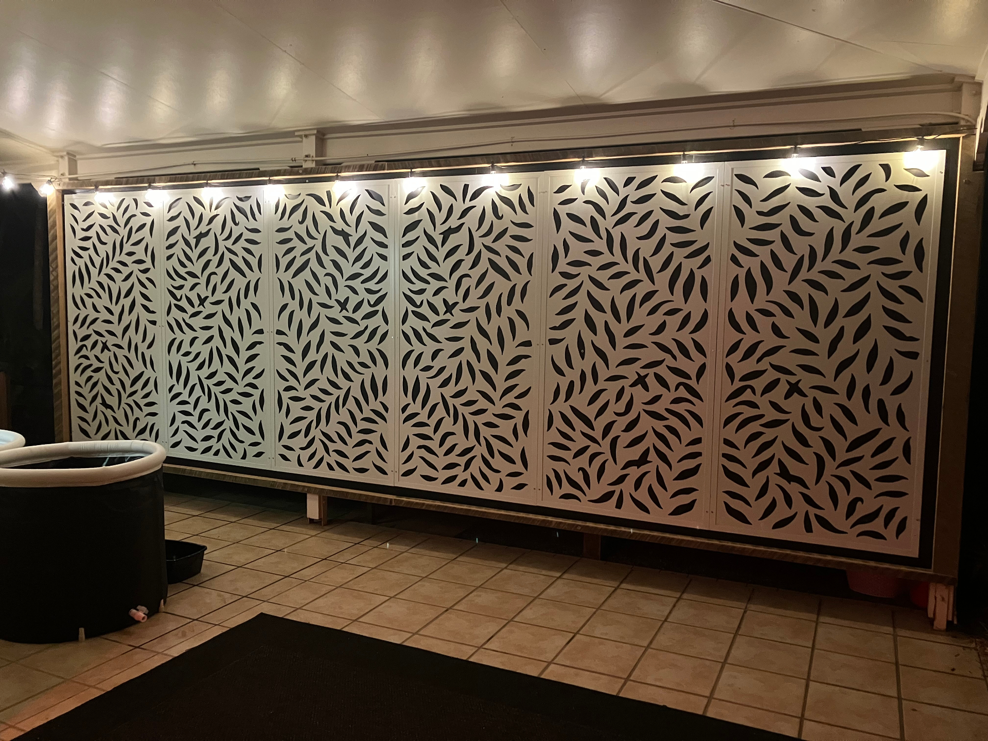 Decorative Privacy Screen