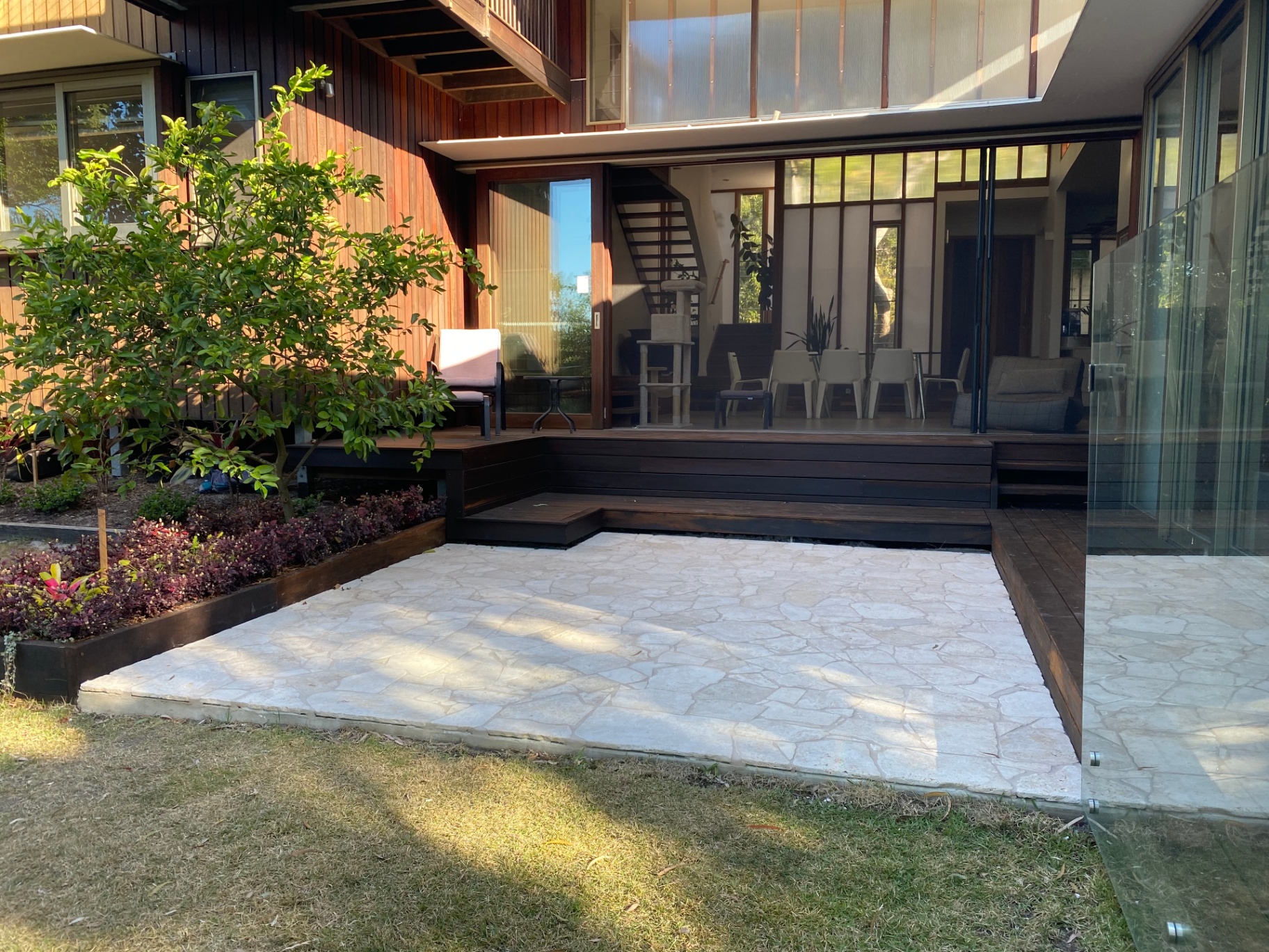 Stone Courtyard Terrace